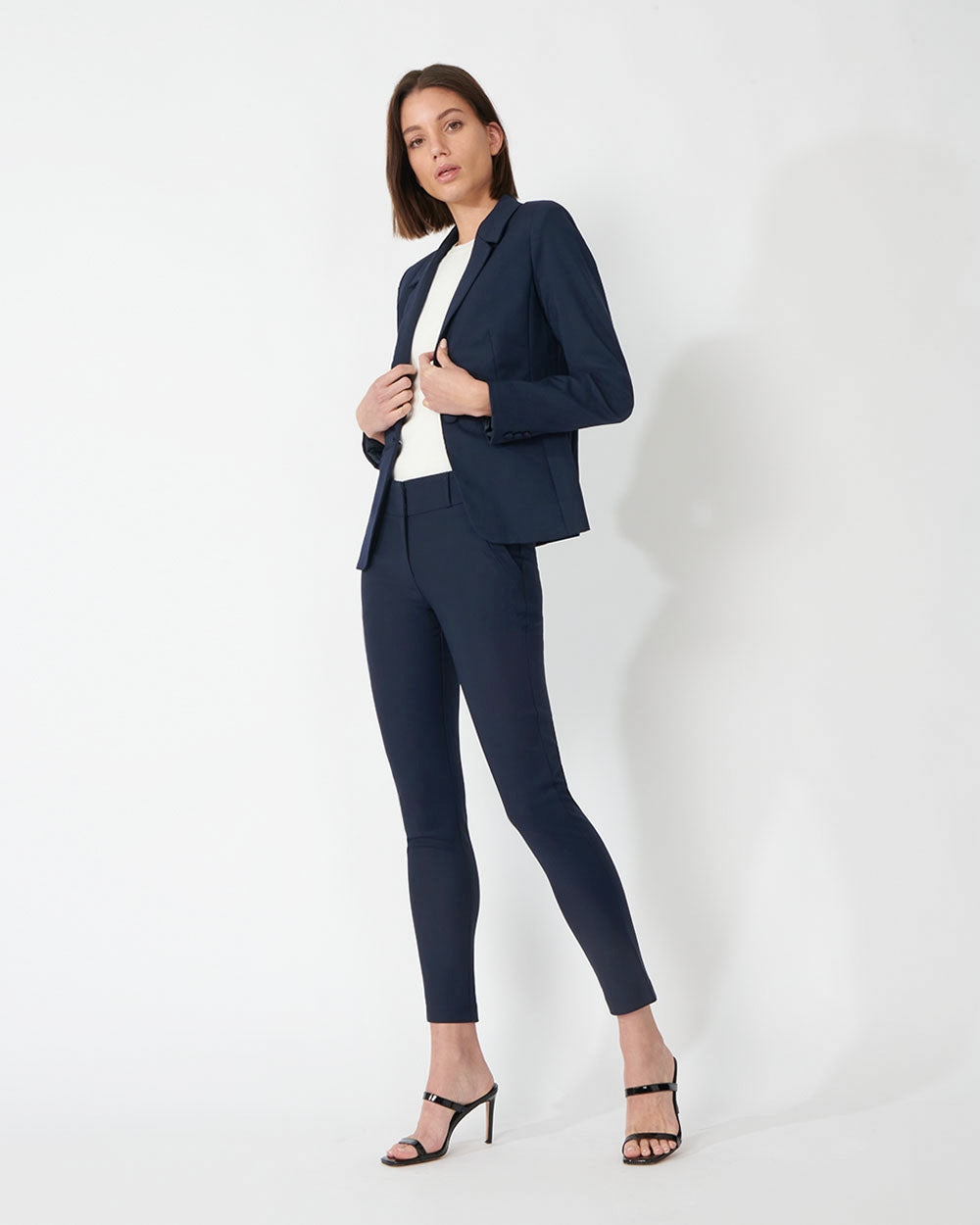 Taylor Suit Jacket in navy — full-length view 2