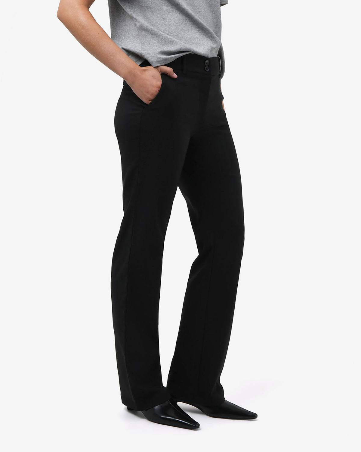 Annalee Classic Pants in black — view 3