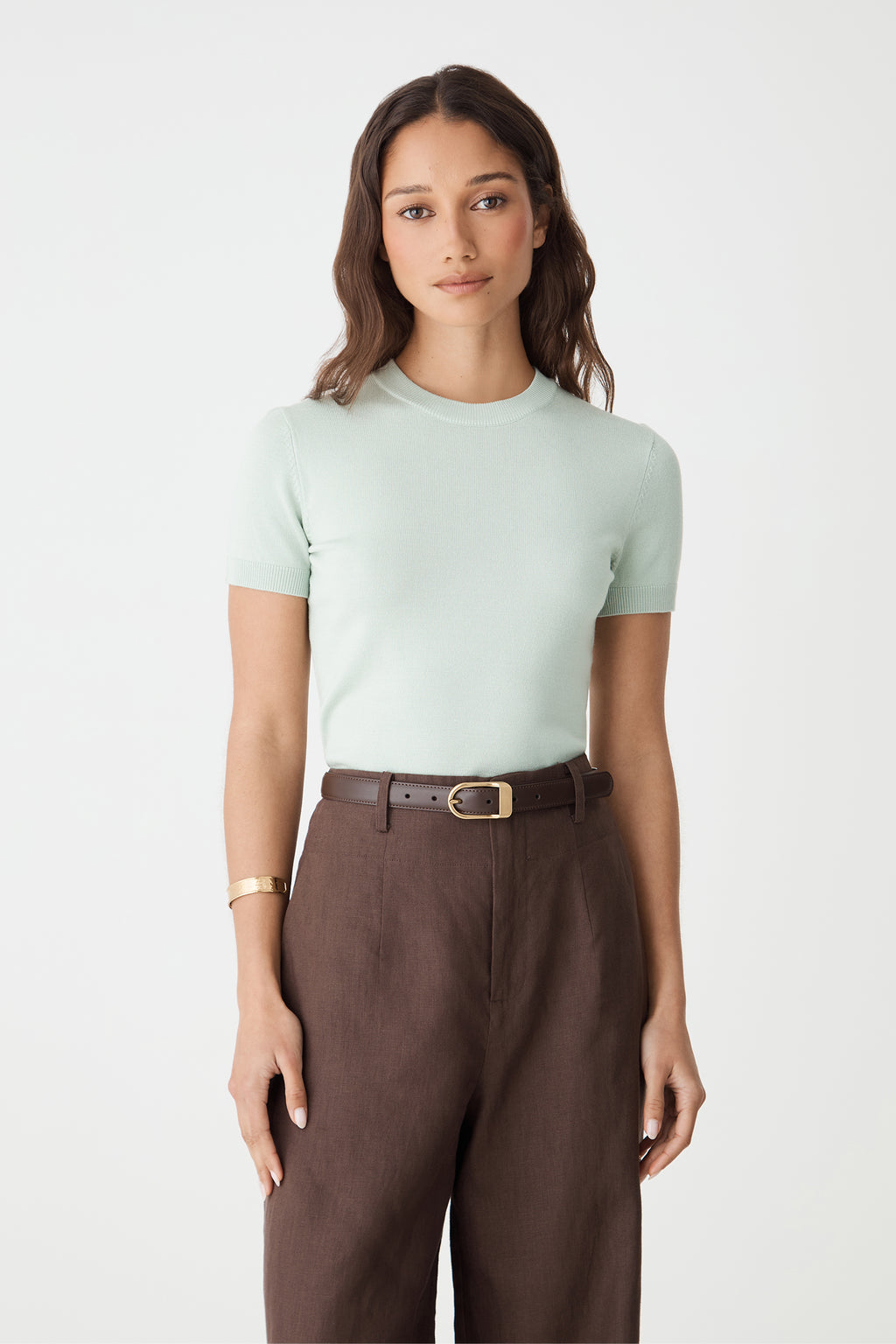 Catherine Short Sleeve Knit