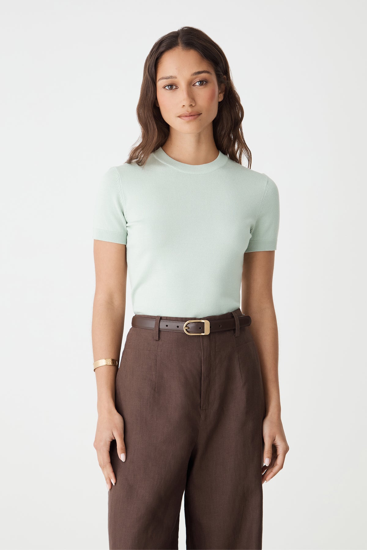 Catherine Short Sleeve Knit
