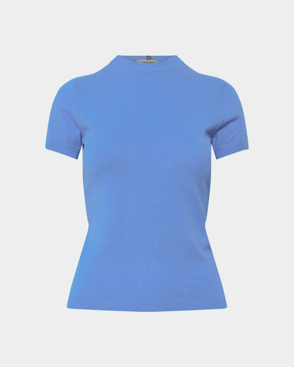Catherine Short Sleeve Knit in periwinkle — product-only view