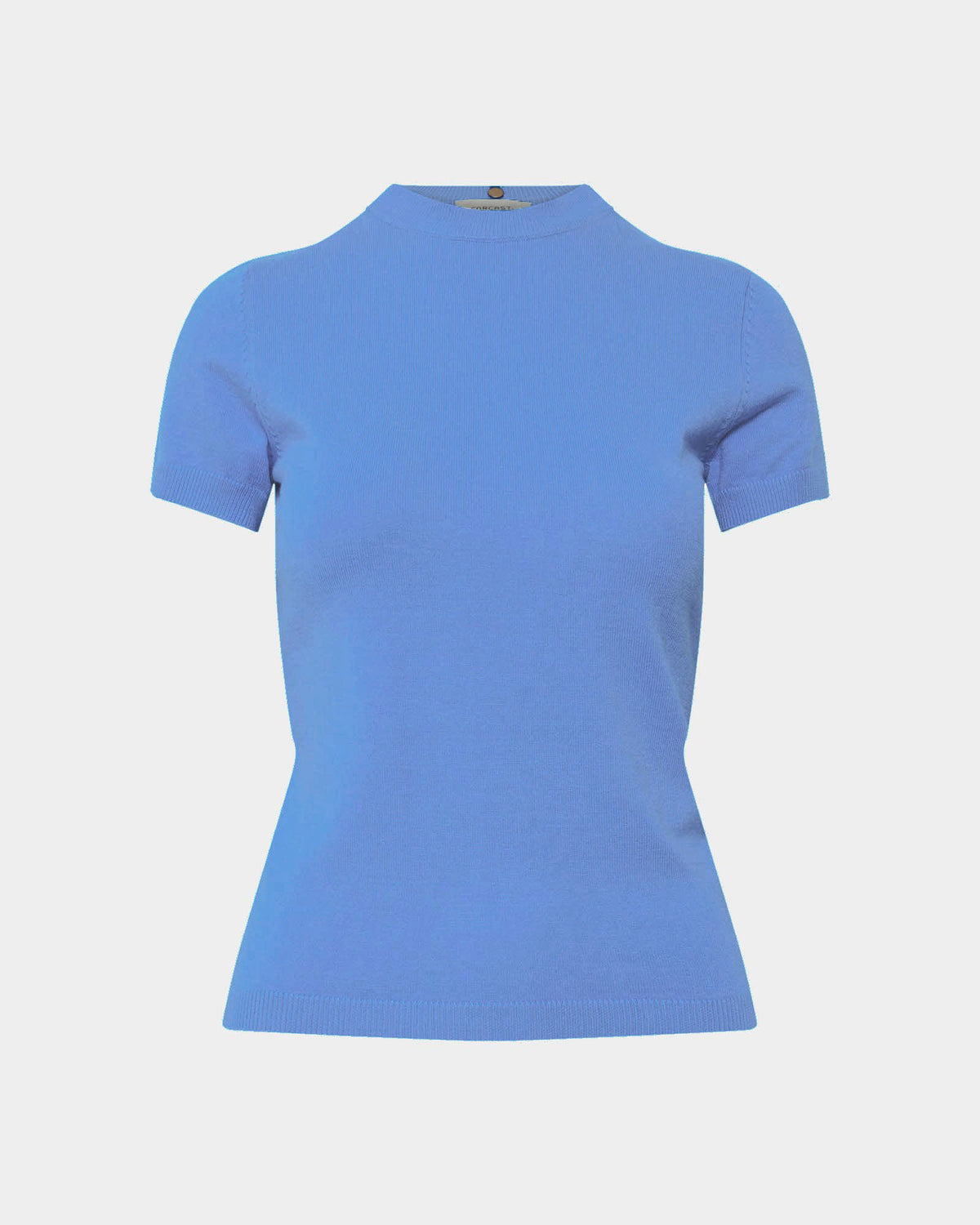 Catherine Short Sleeve Knit in periwinkle — product-only view