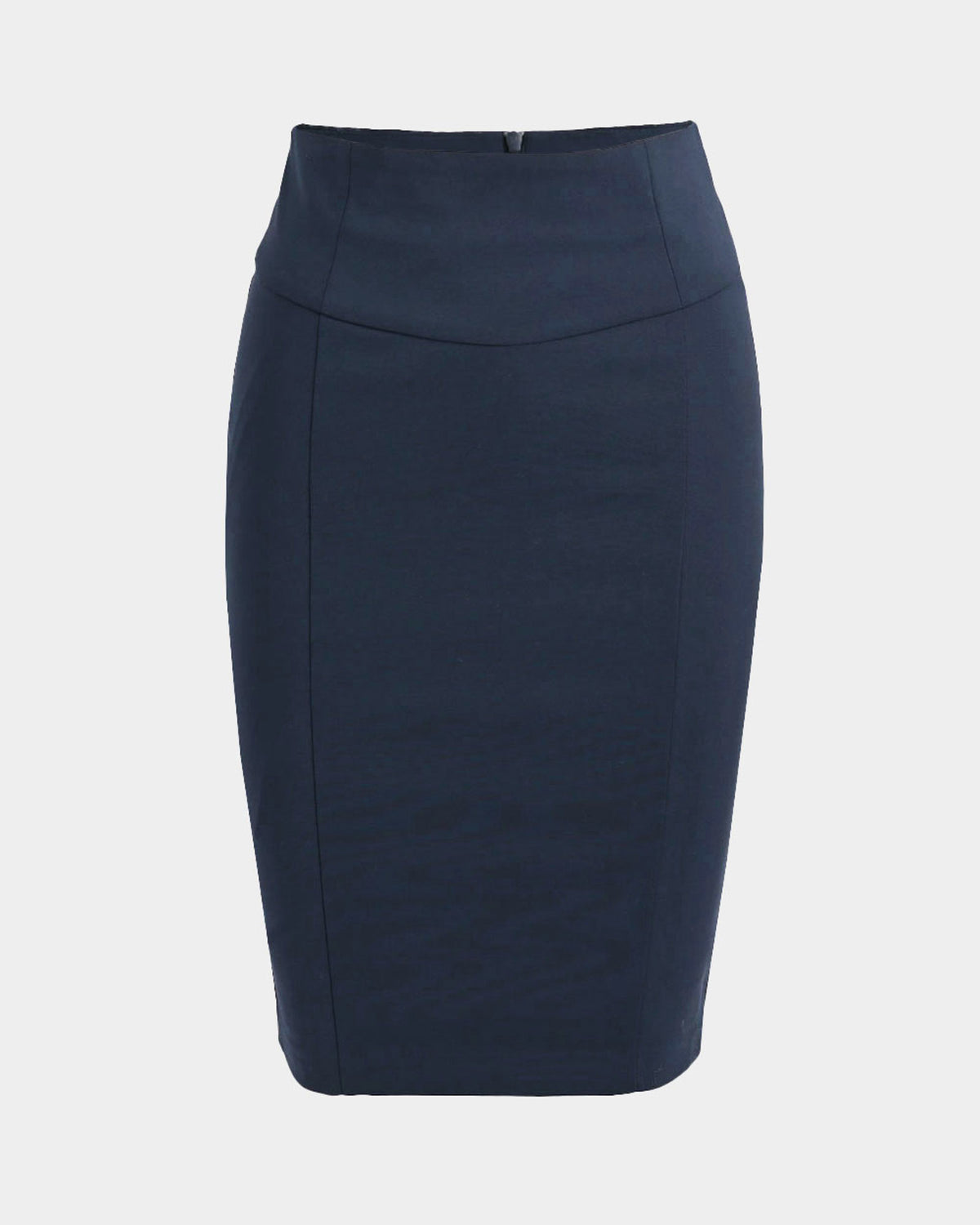 Lauren Pencil Skirt in navy — product-only view