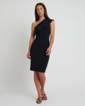 Reyna One Shoulder Knit Dress