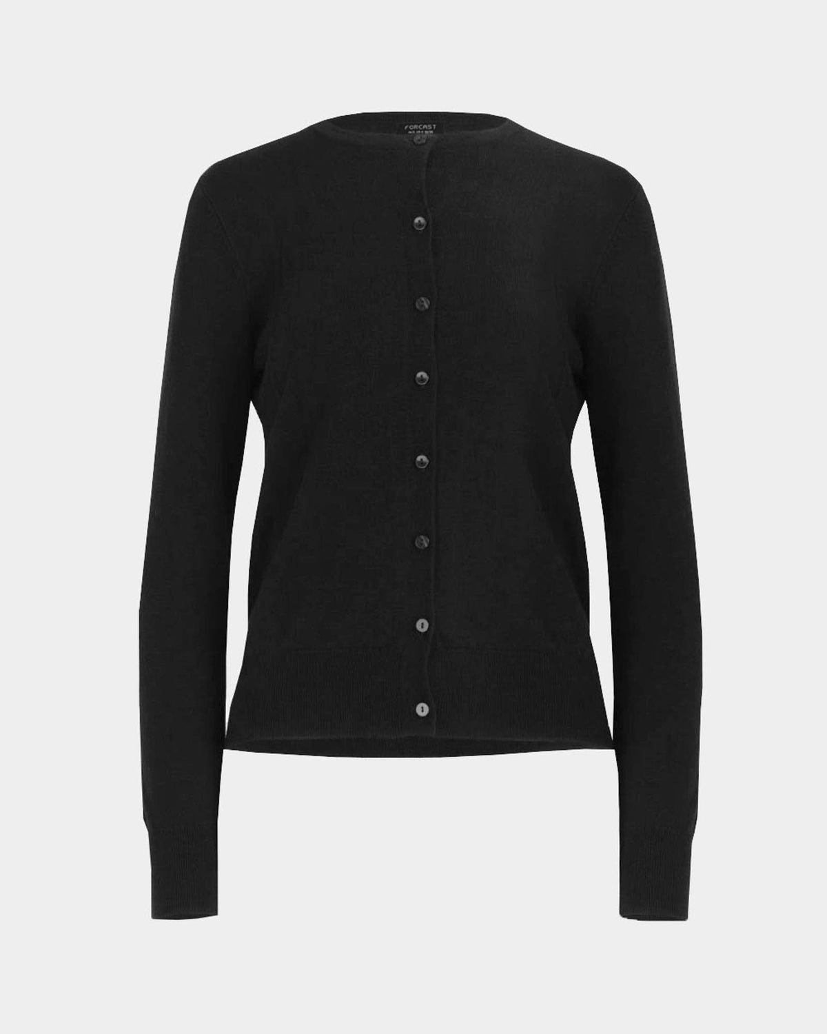 Joyce Knit Cardigan in black — product-only view