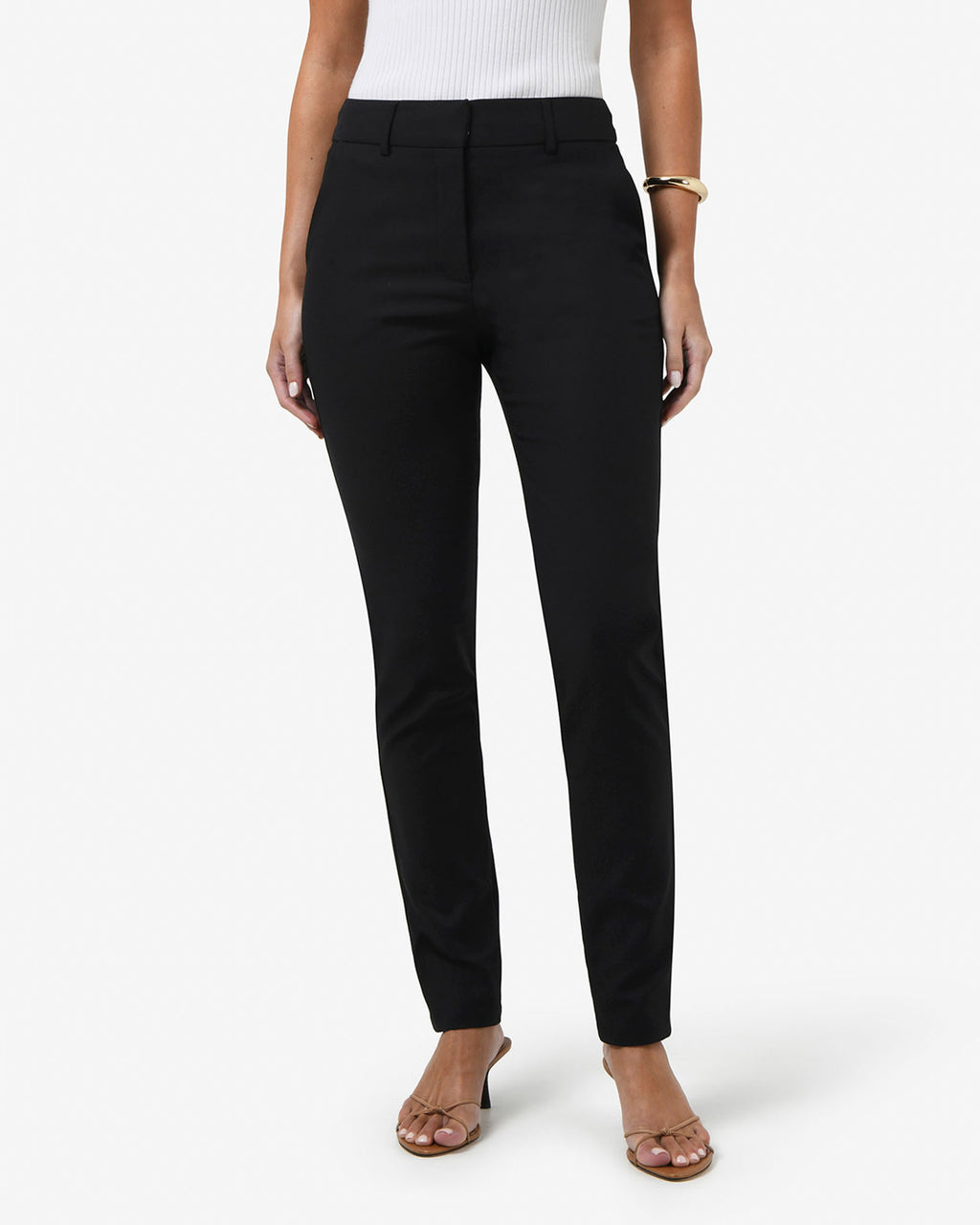 Stella Tall Trousers in black — close-up view