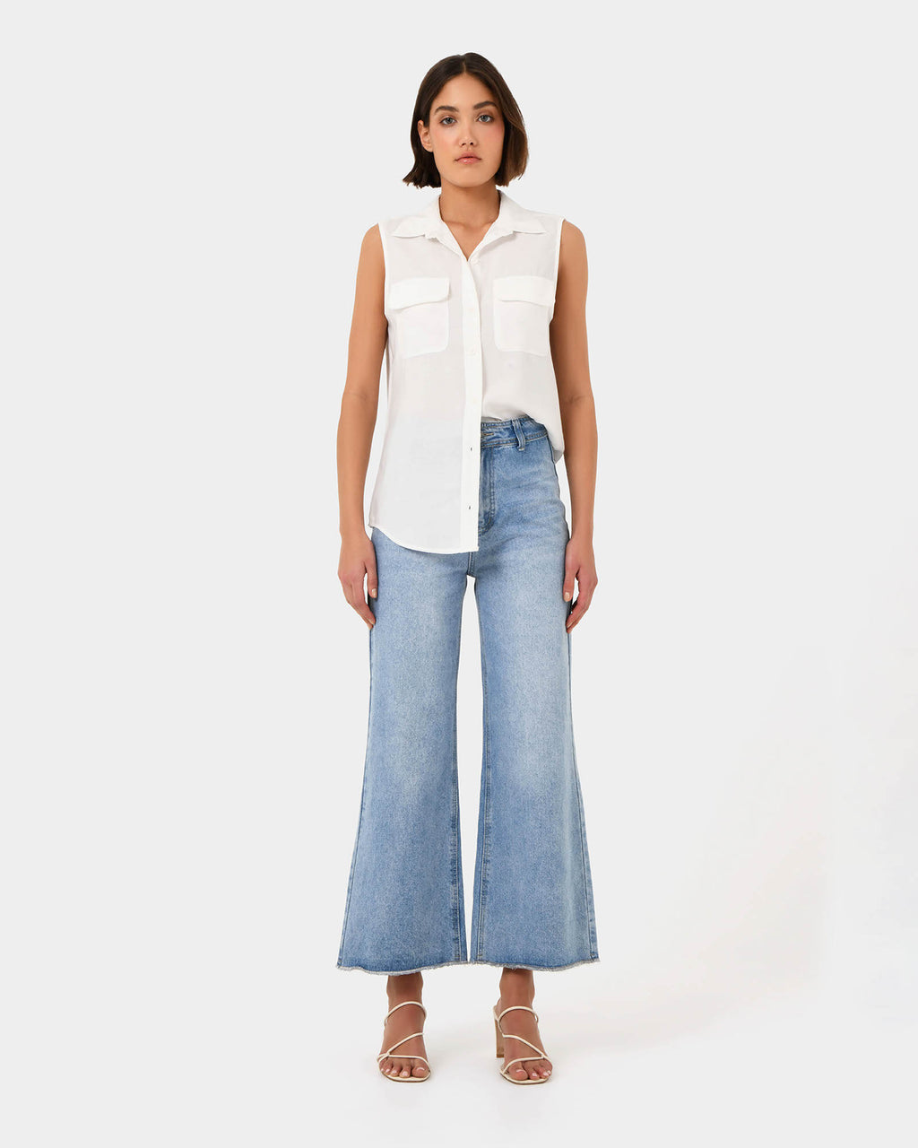 Aimee Sleeveless Shirt — view 1