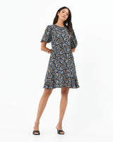 Petunia Balloon Sleeve Dress