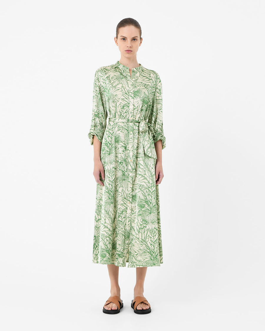 Neomi Printed Shirt Dress