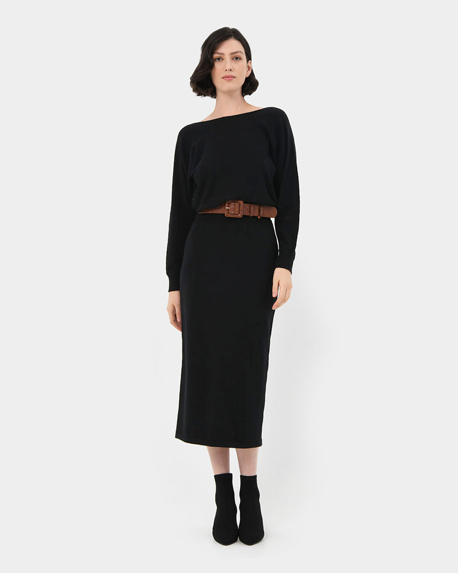 Ani Reversible Knit Dress