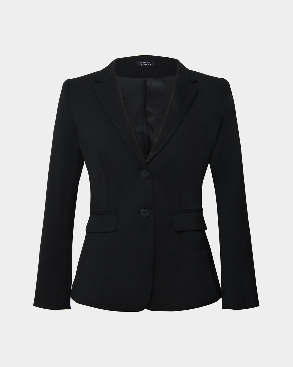 Karlie Single Breasted Blazer in black — product-only view