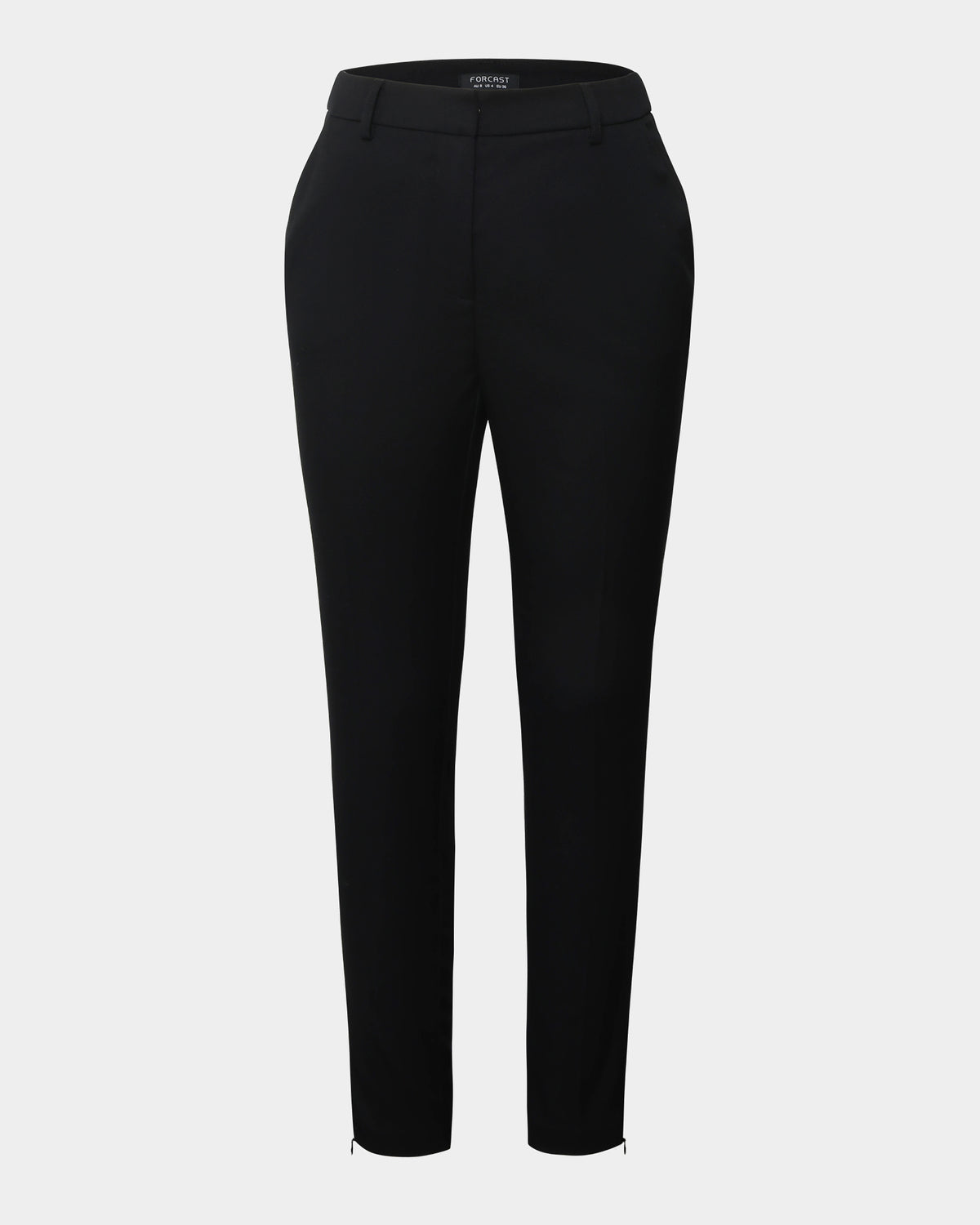 Karlie Slim Fit Trousers in black — product-only view
