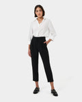 Carter 2 Slim Pants in black — full-length view