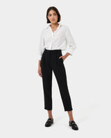 Carter 2 Slim Pants in black — full-length view