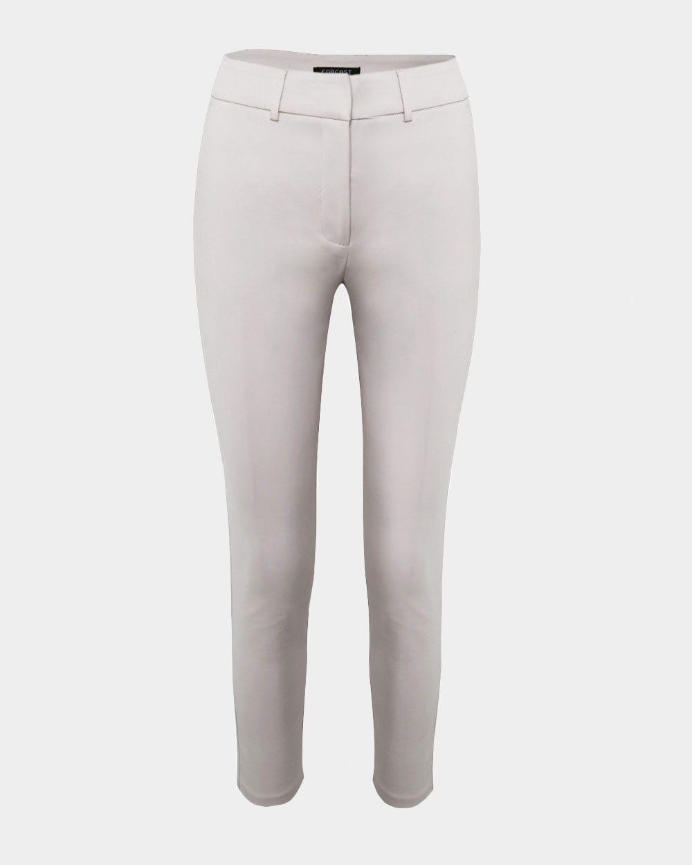 Safira High-Waist Trousers in grey — product-only view