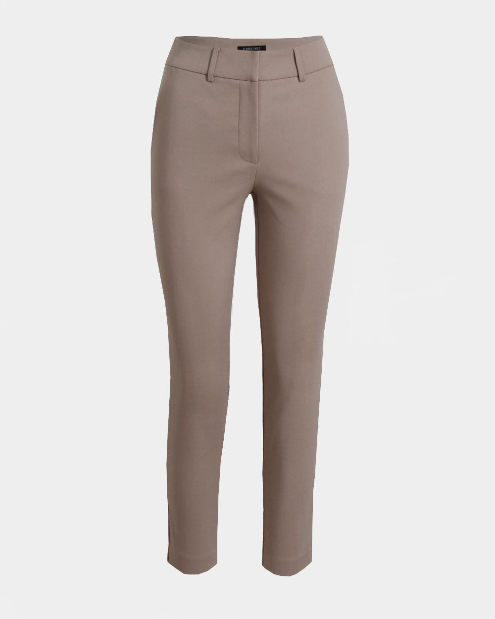 Safira High-Waist Trousers in walnut — product-only view