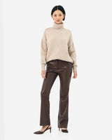 Racquel Faux Leather Pants
