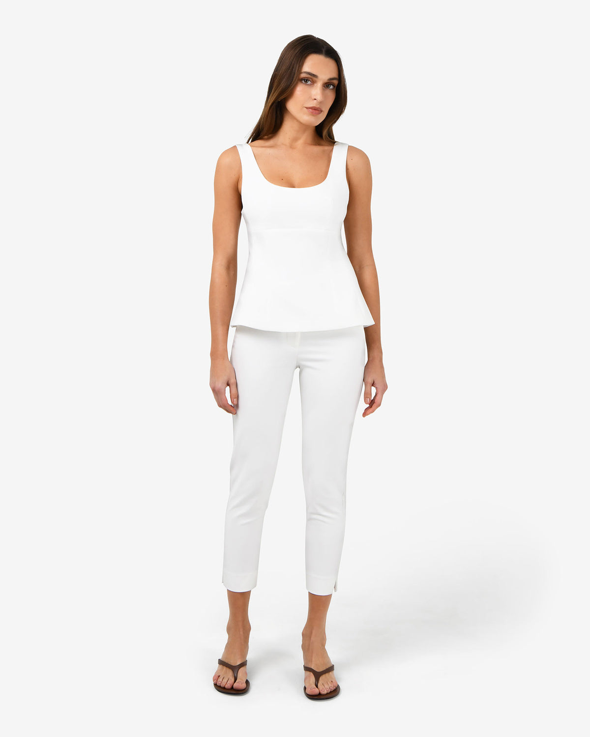 Josie 2 Cropped Pants — full-length view