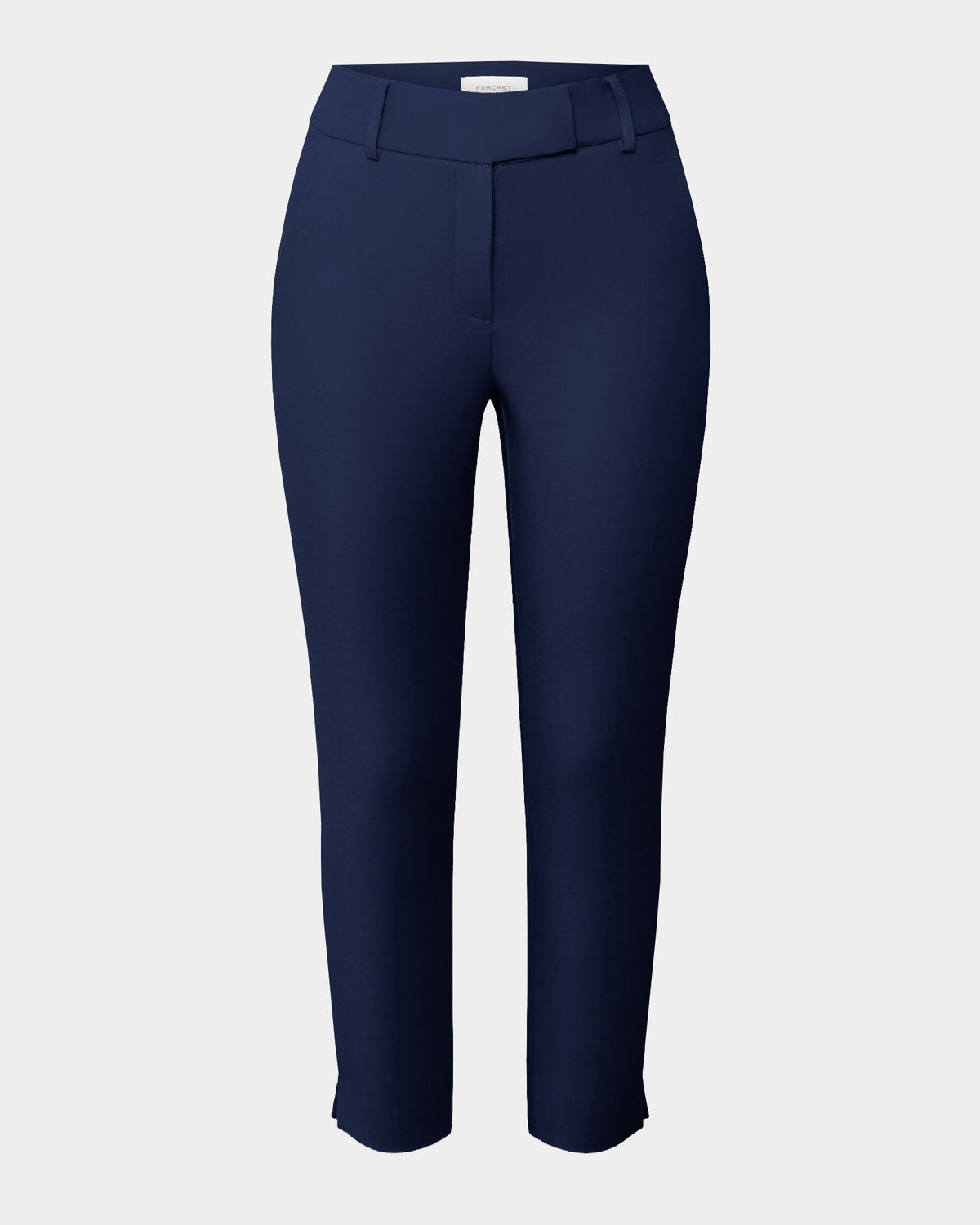 Josie 2 Cropped Notch Pants in navy — product-only view