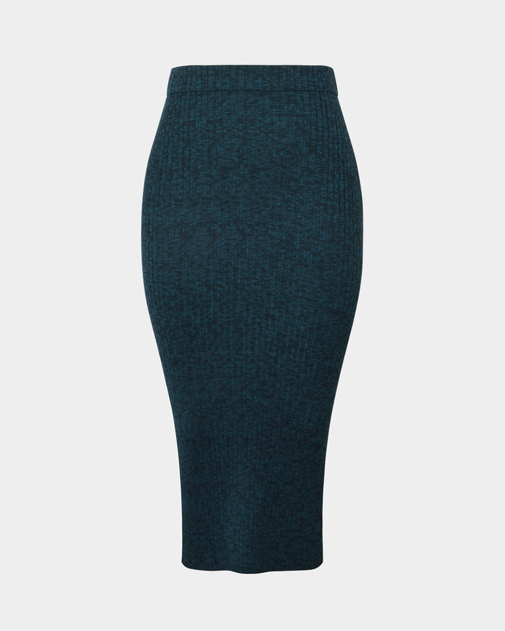 Cienna Knit Skirt in teal — product-only view