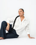 Dallas Oversized Cotton Blouse — view 1