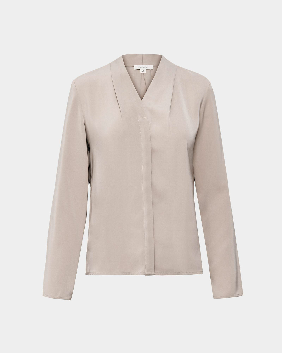 Lilian 2 Long Sleeve Blouse in ecru — product-only view