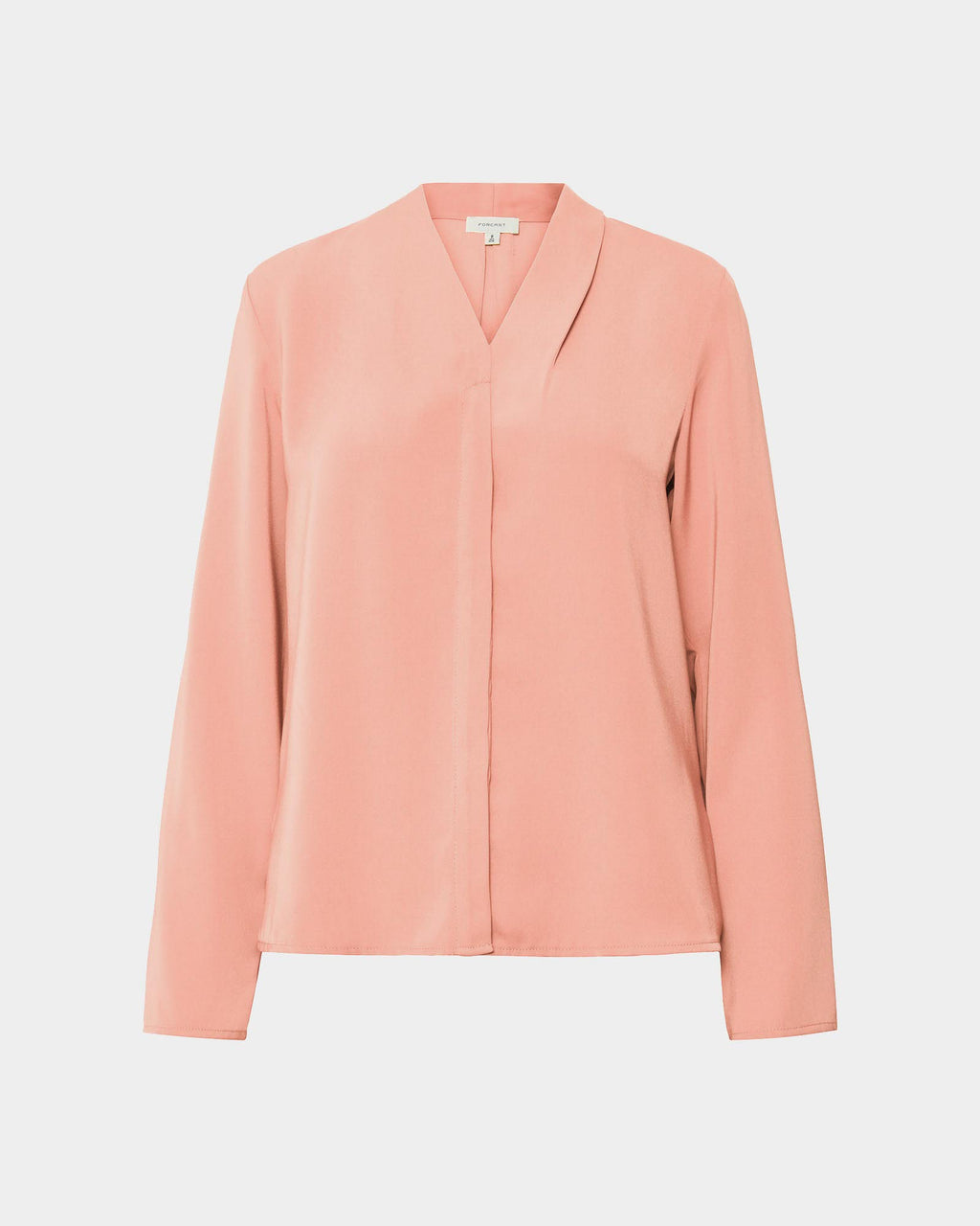 Lilian 2 Long Sleeve Blouse in light coral — product-only view