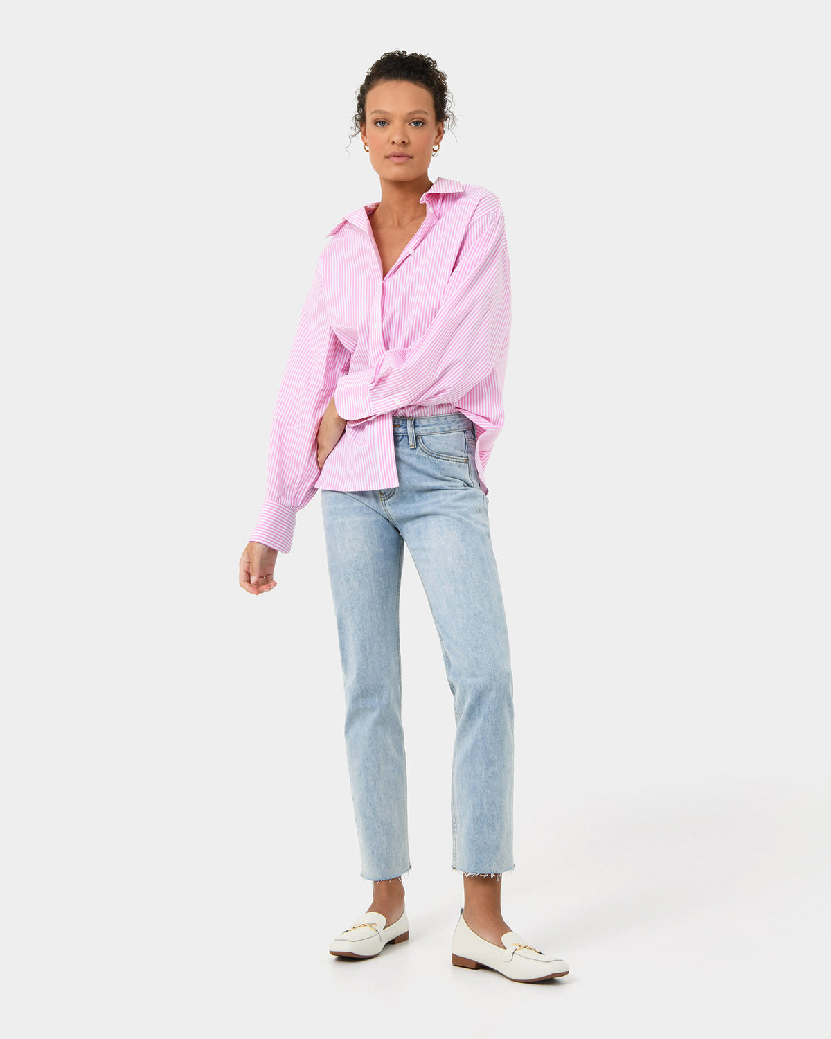 Manhattan Striped Cotton Shirt