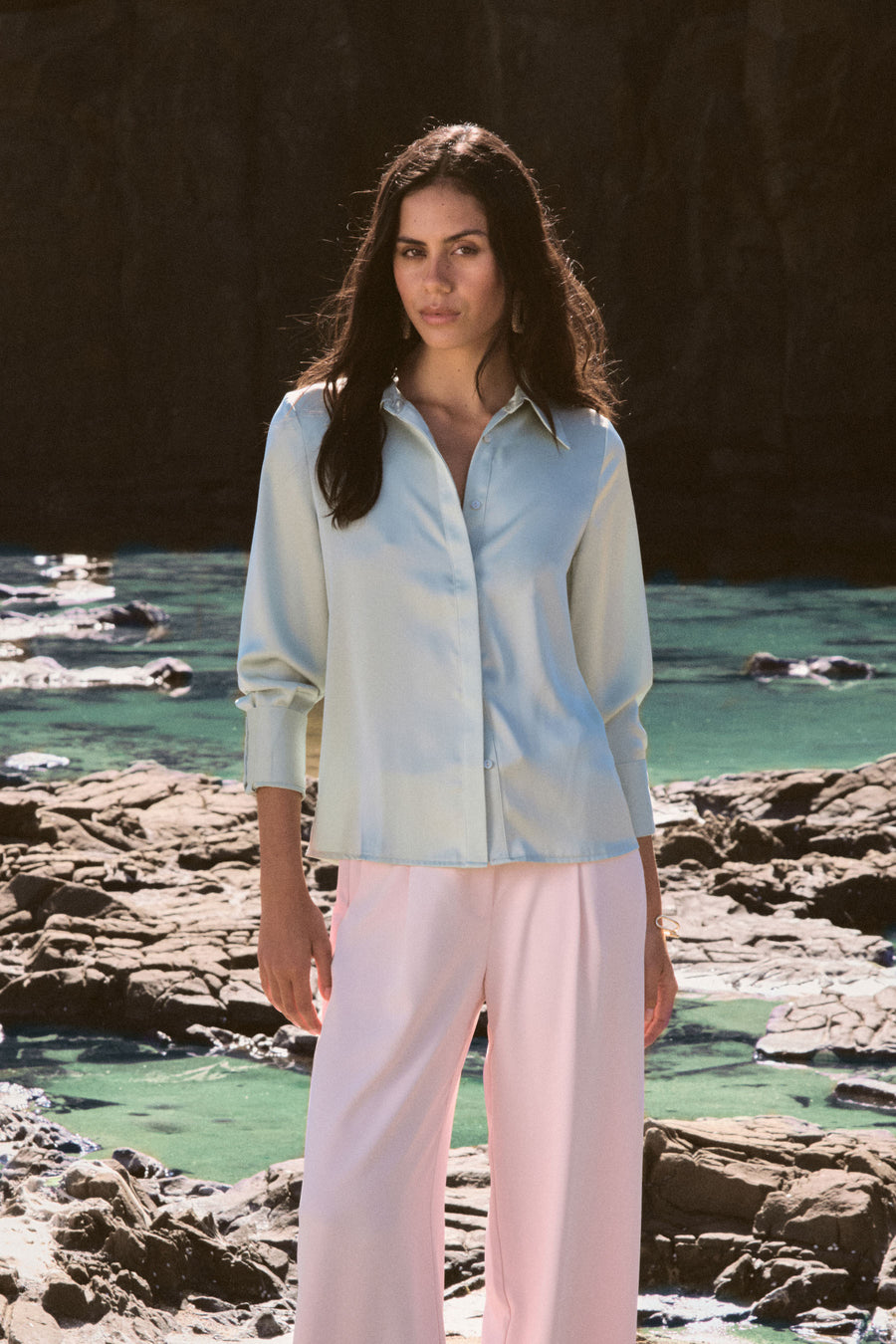 Mae Satin Shirt