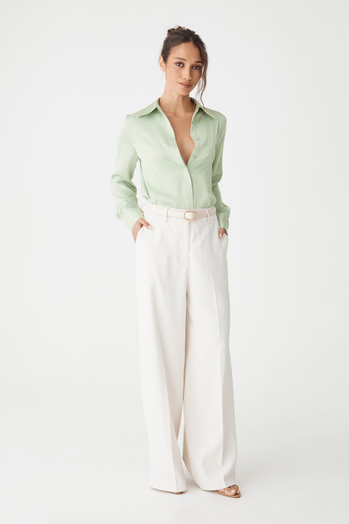 Mae Satin Shirt