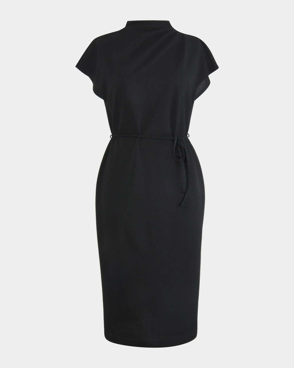 Michele Jersey Midi Dress in black — view 6