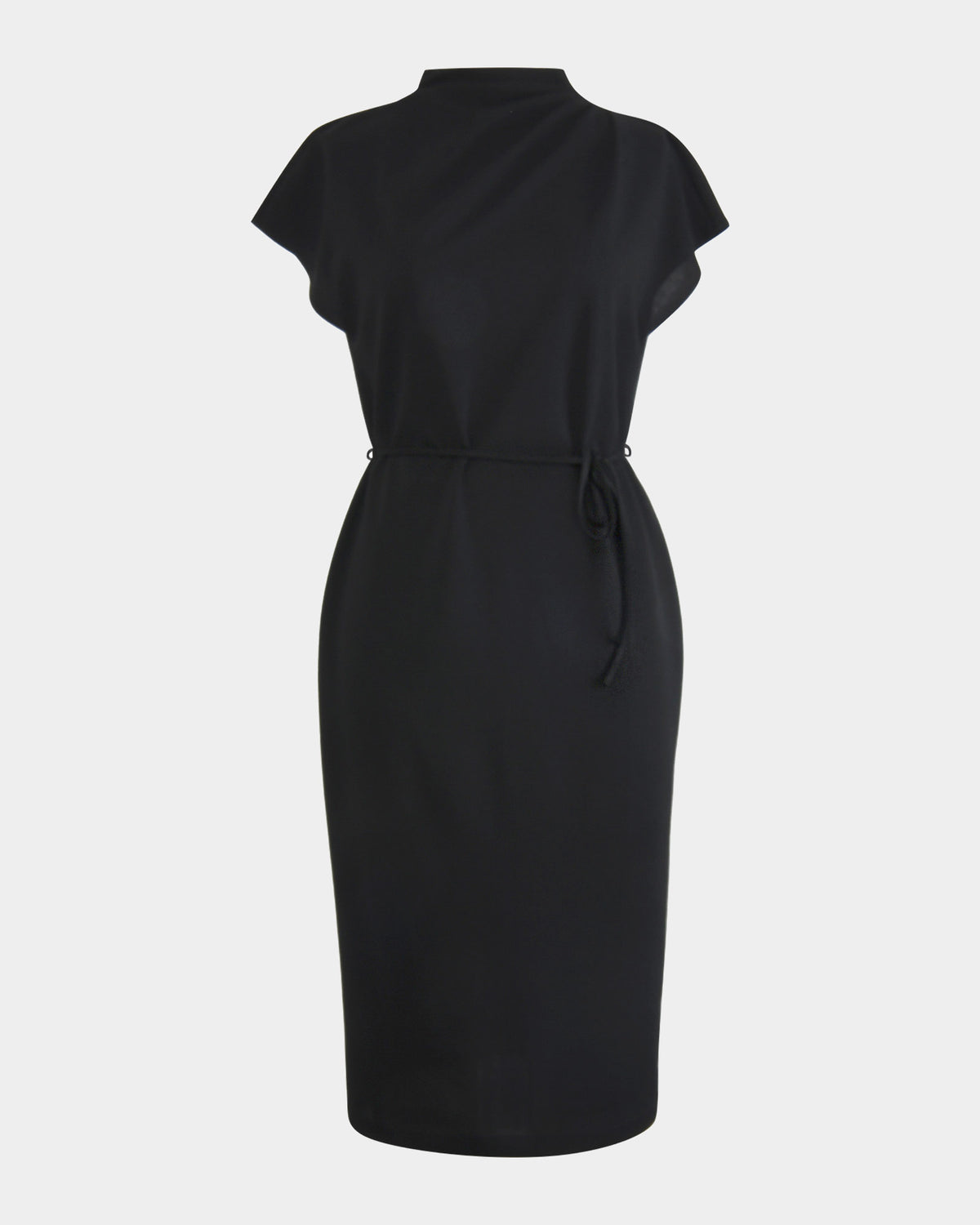 Michele Jersey Midi Dress in black — view 6