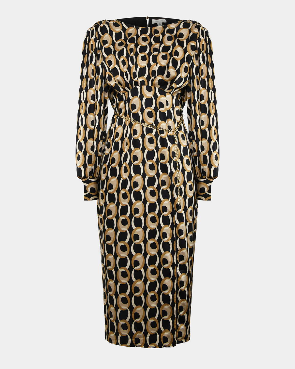 Nour Chain Print Dress