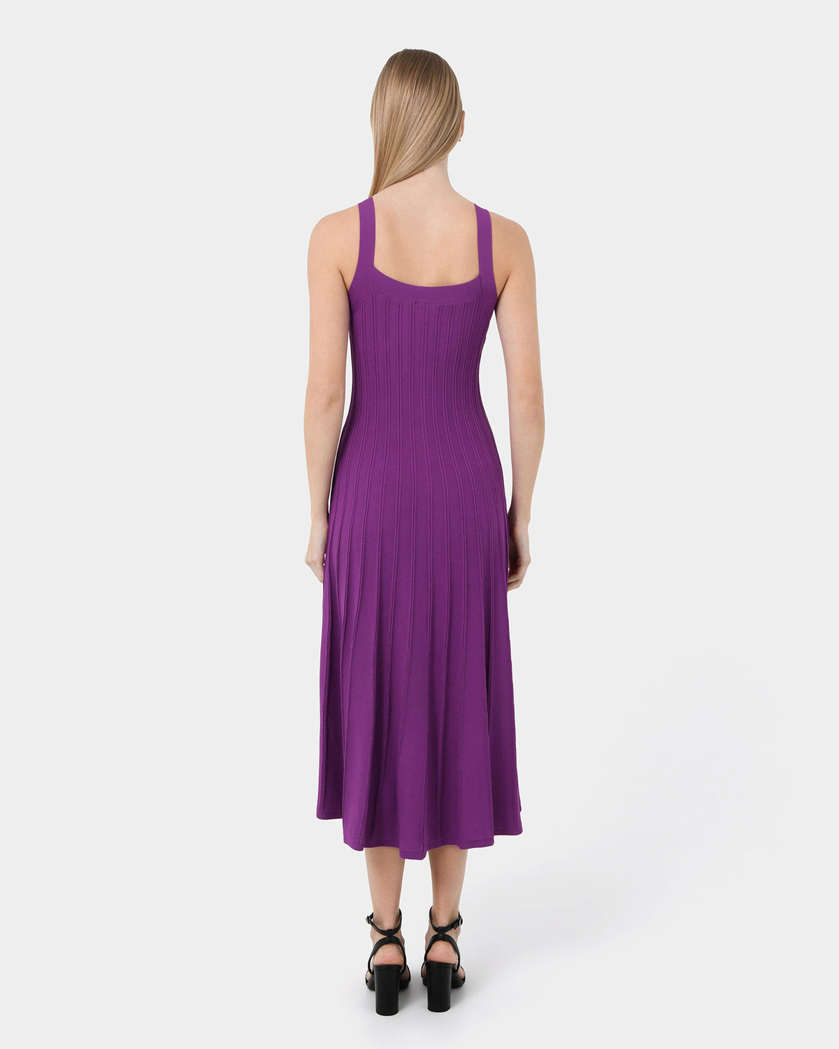 Jolie Square Neck Knit Dress