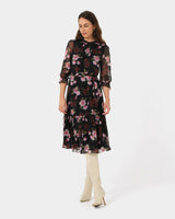 Rose Ruffle Dress