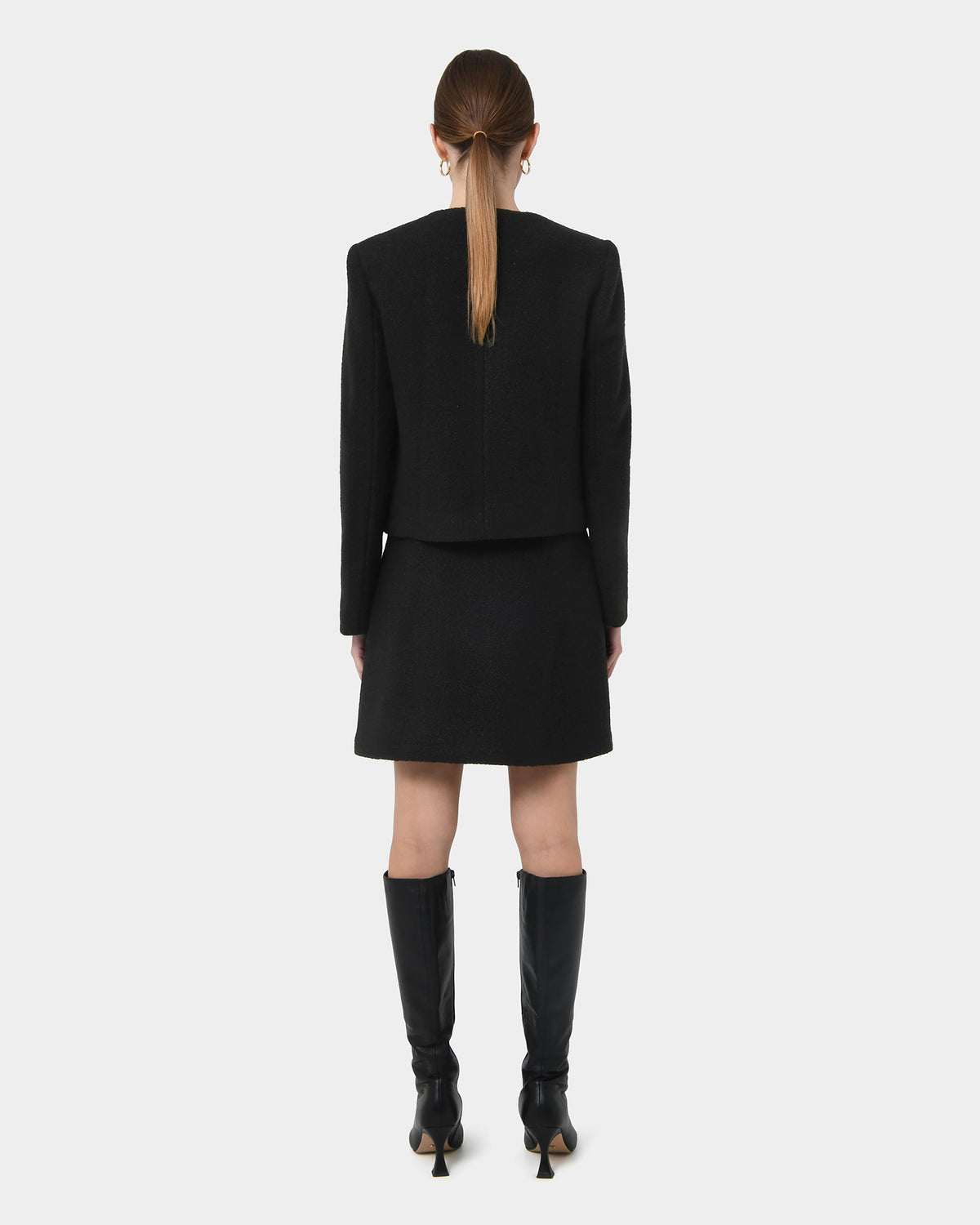 Zahra Boucle Yarn Jacket