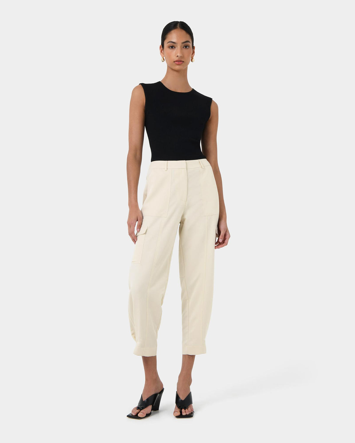 Viviana Sleeveless Knit Top — view 1