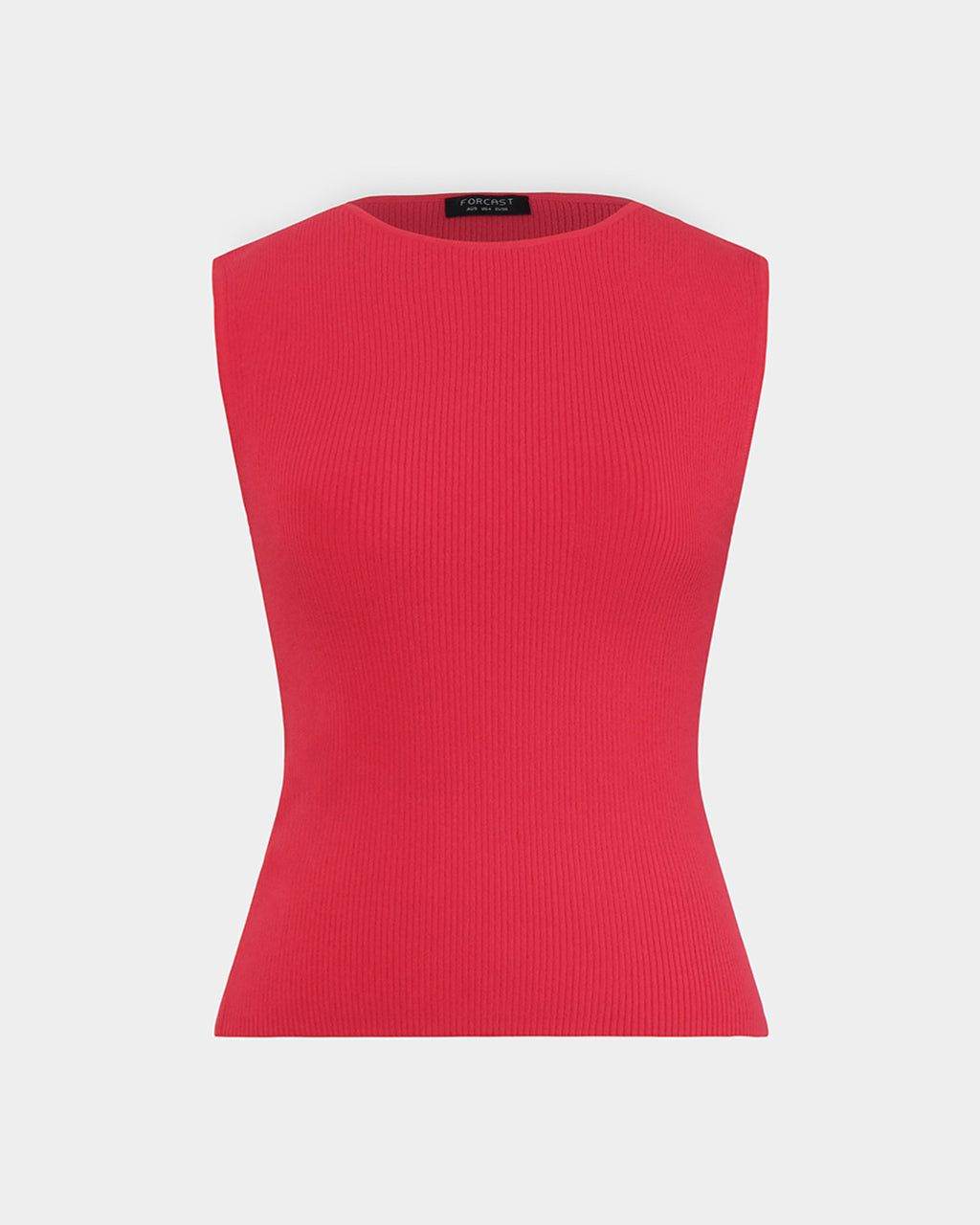 Viviana Sleeveless Knit Top in hibiscus — view 6