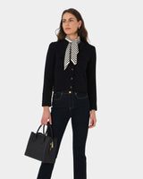 Willow Collar Cardigan — full-length view