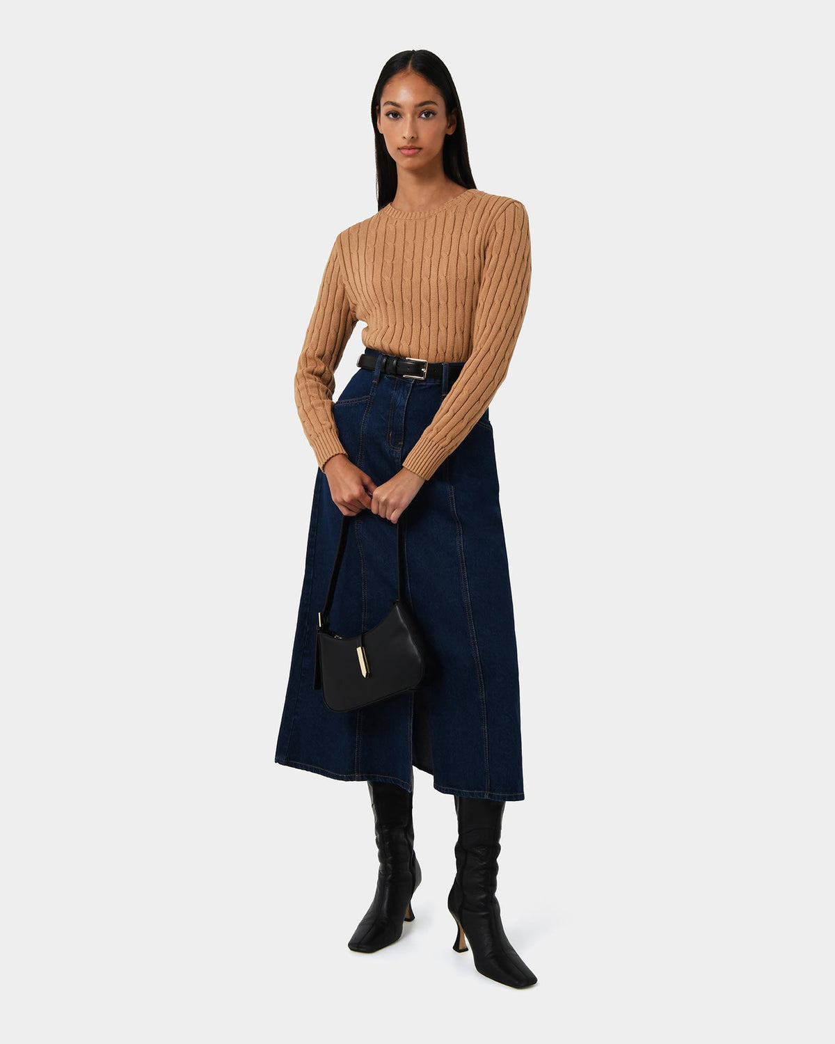 Juanita Cotton Cable Knit