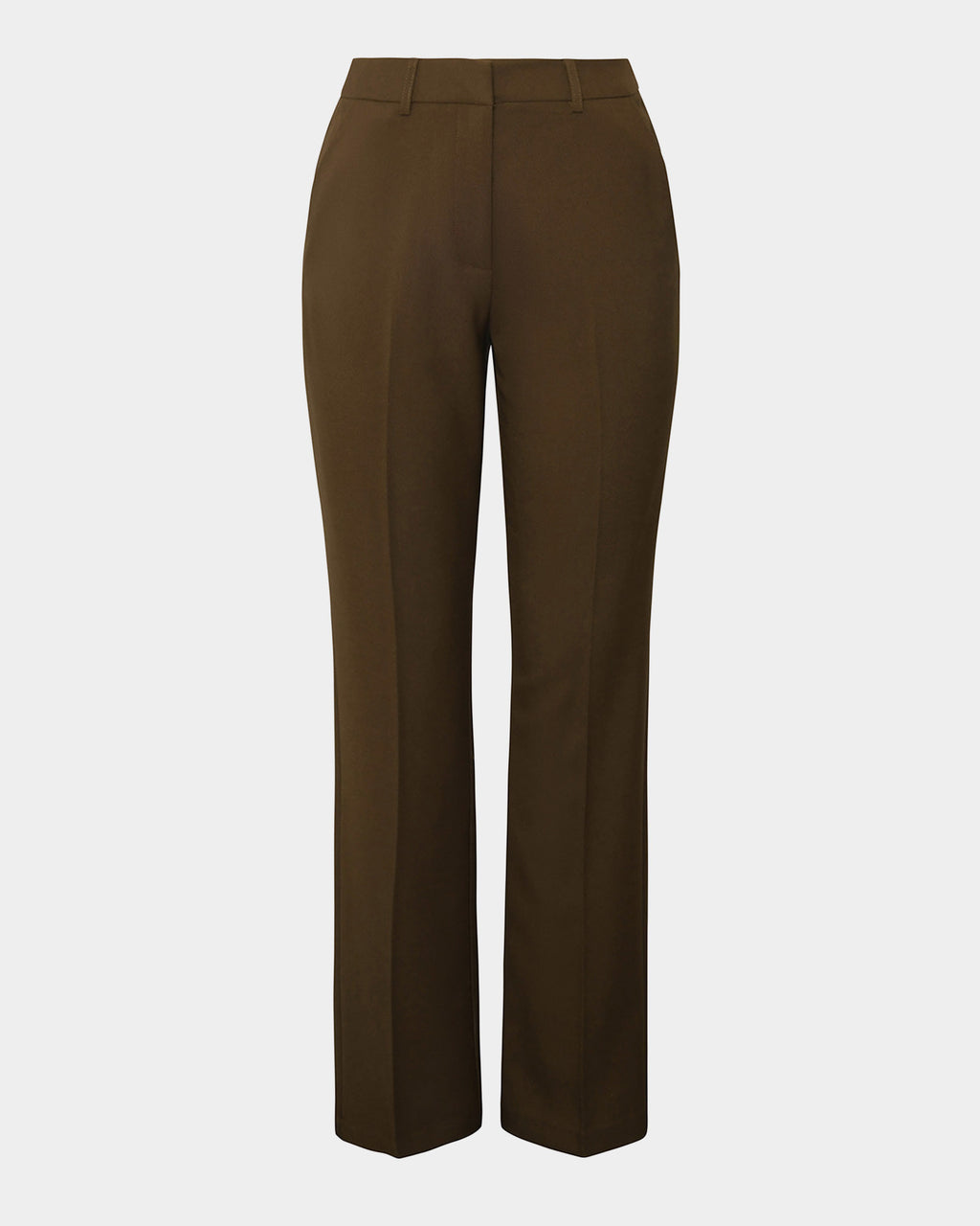 Hunter Slim Straight Pants in gold khaki — product-only view
