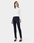 New Taylor Slim Pants in blue — full-length view