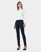New Taylor Slim Pants in blue — full-length view