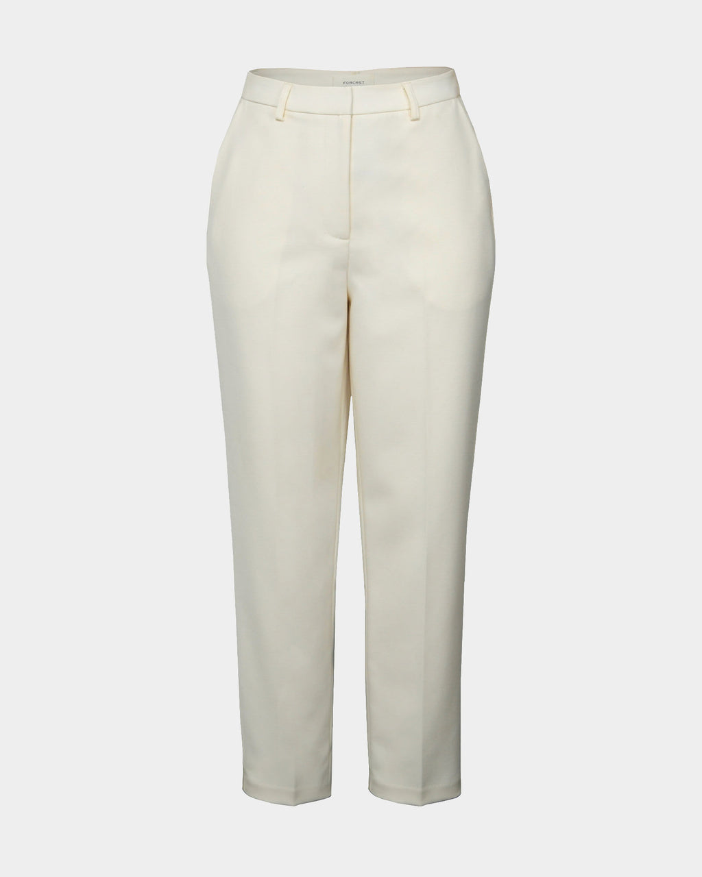 Elka Straight Leg Pants in ecru — product-only view