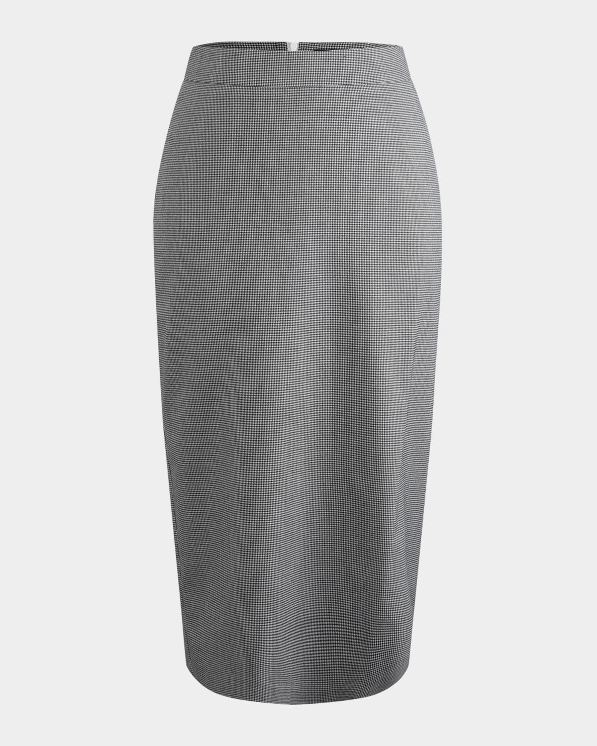 Rein Houndstooth Midi Skirt