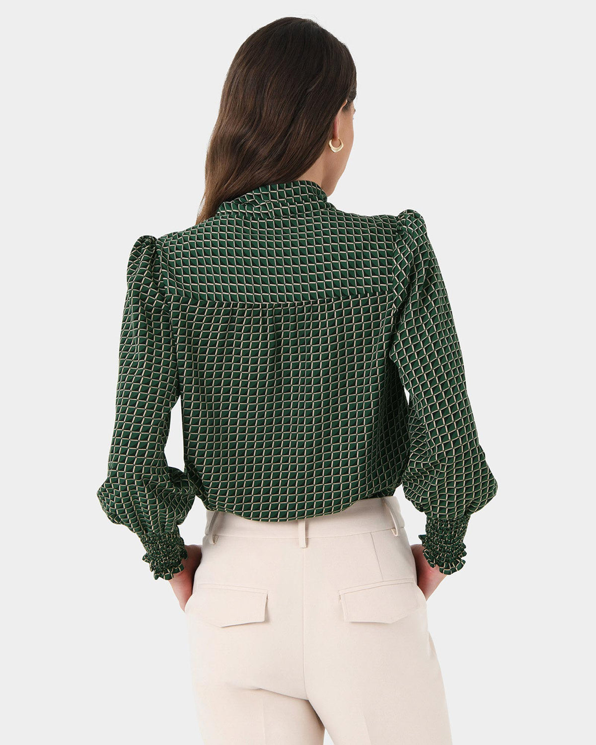 Zhuri Tie Neck Blouse