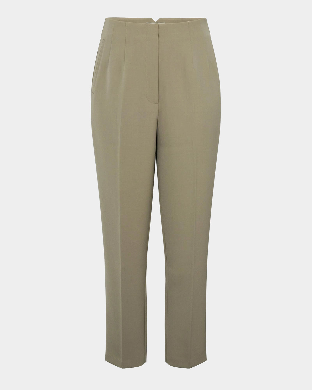 Ace Straight Leg Pants in taupe — product-only view