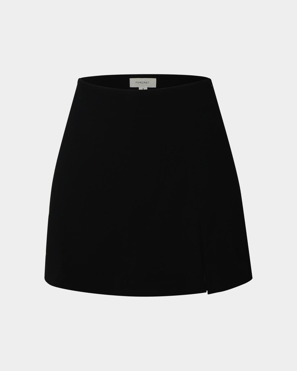 Nella Mini Skort in black — product-only view
