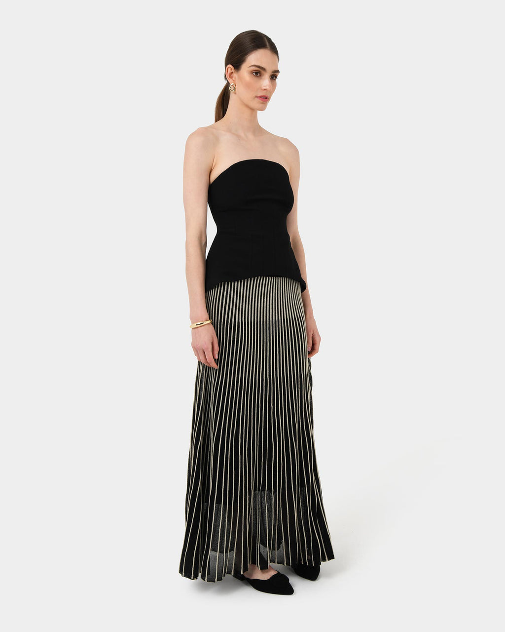 Veya Panel Bodice in black — side view