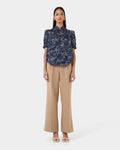 Leen Gathered Blouse — full-length view